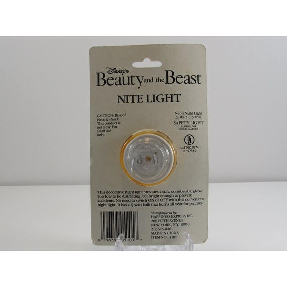 Disney Beauty and the Beast Lumiere Nite Light Neon Night Light - Picture 4 of 6